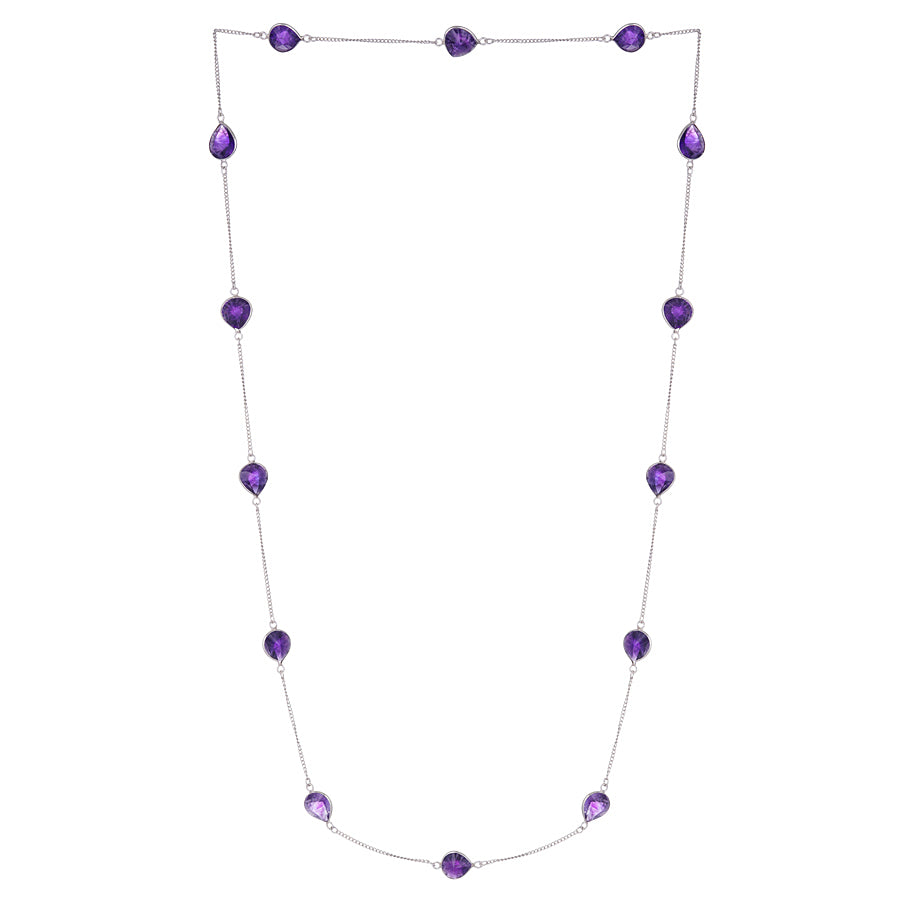 Sterling Silver Amethyst Chain