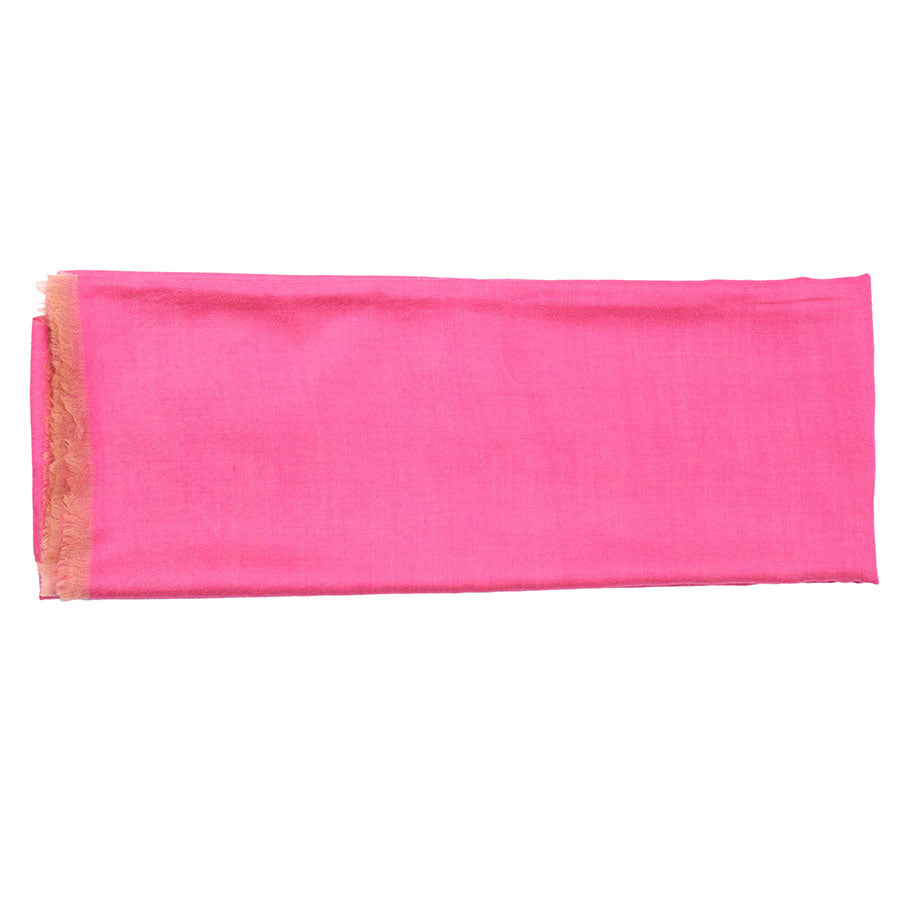 Pink Reversible Cashmere stole