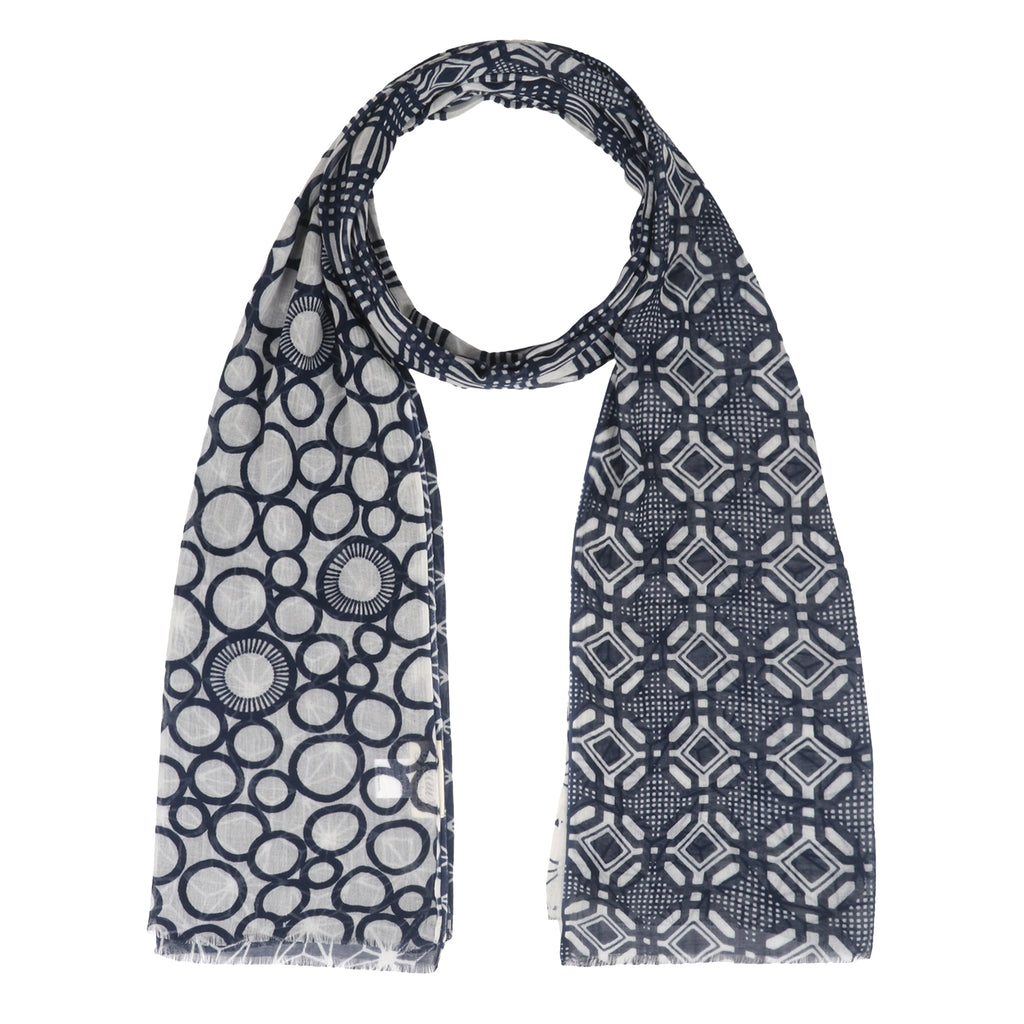 Cotton Digital Printed Stole -  Retro